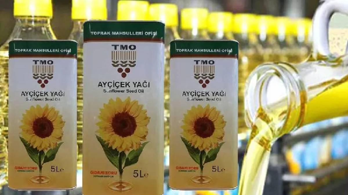 Herkes satın alabilsin diye TMO ucuz 5 litre ayçiçek yağı satıyor