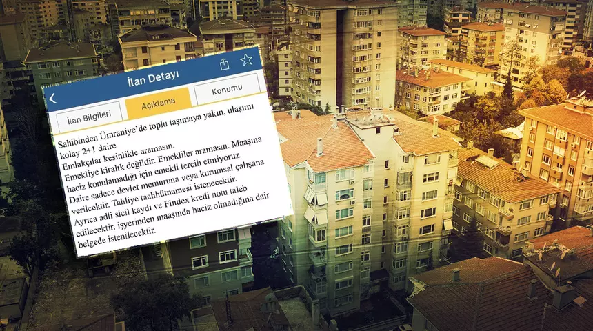 Kiralık daire için istenilenler şoke etti! ‘Emekliler aramasın’ nedeni ise…