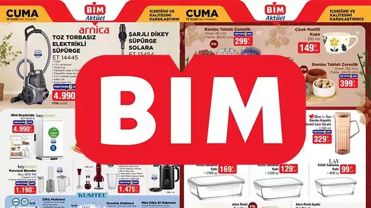 BİM’de bebek bezi indirimi: İşte 14 Ekim 2025 BİM aktüel ürünler kataloğu