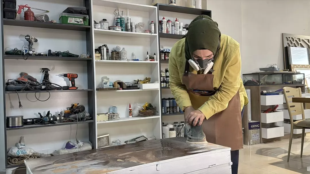 Evde hobi olarak başladı! Şimdi dükkan kiraladı! Talebe yetişemiyor