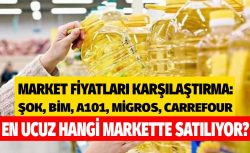 ŞOK, BİM, A101, Migros, Carrefour 5 LT en ucuz ayçiçek yağı hangi markette?