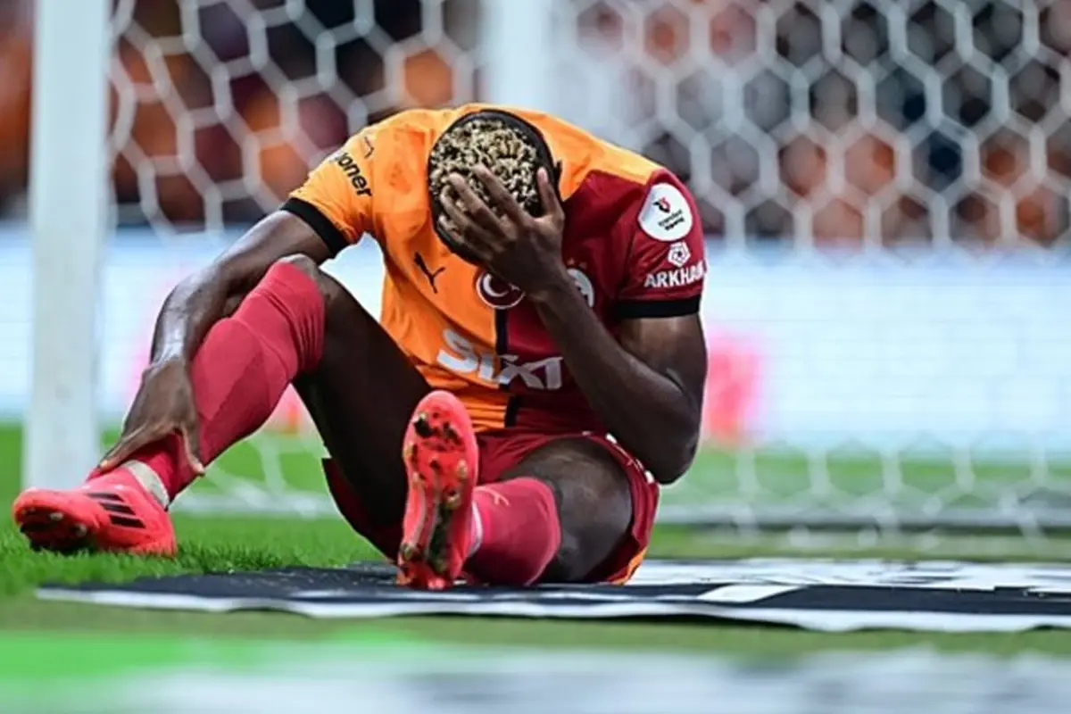 Galatasaray taraftarını şoke eden Osimhen fotoğrafı